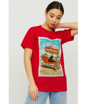 Футболка Boyfriend / air print /
