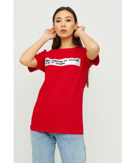 Футболка Boyfriend / air print /