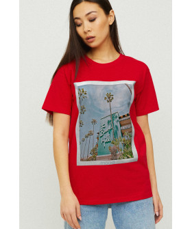 Футболка Boyfriend / air print /
