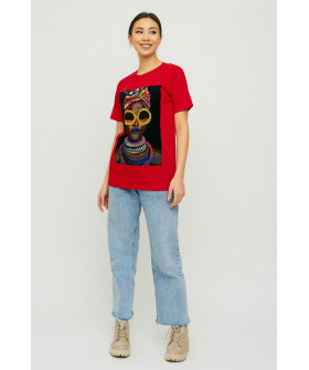 Футболка Boyfriend / air print /