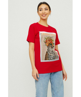 Футболка Boyfriend / air print /
