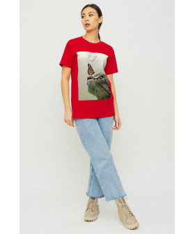 Футболка Boyfriend / air print /