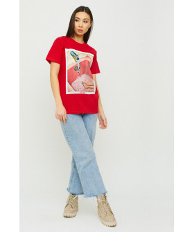Футболка Boyfriend / air print /