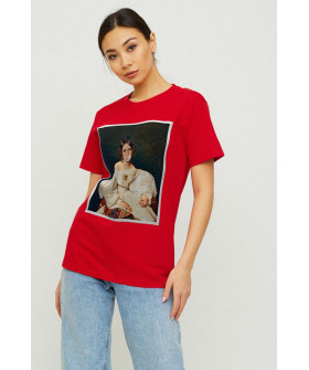 Футболка Boyfriend / air print /