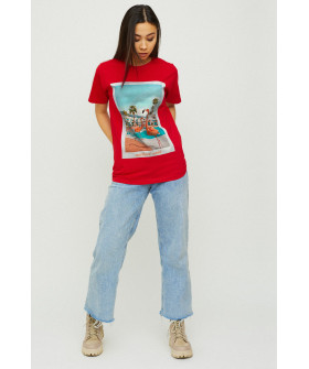 Футболка Boyfriend / air print /