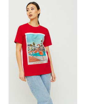 Футболка Boyfriend / air print /