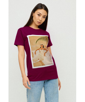 Футболка Boyfriend / air print /