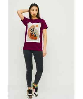 Футболка Boyfriend / air print /