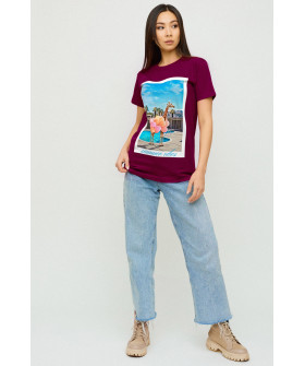 Футболка Boyfriend / air print /