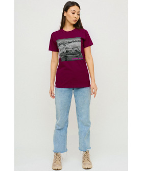 Футболка Boyfriend / air print /