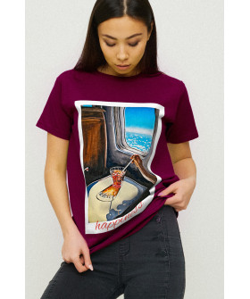Футболка Boyfriend / air print /