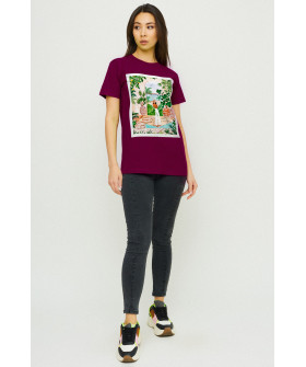 Футболка Boyfriend / air print /