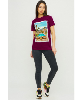 Футболка Boyfriend / air print /