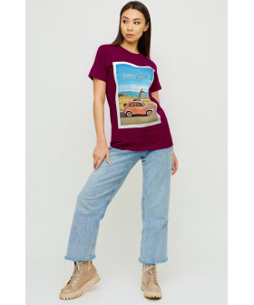 Футболка Boyfriend / air print /