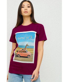 Футболка Boyfriend / air print /
