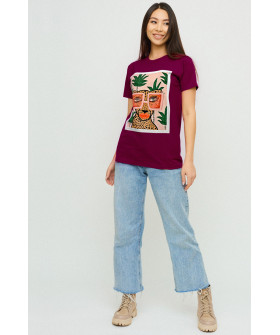 Футболка Boyfriend / air print /