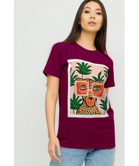 Футболка Boyfriend / air print /