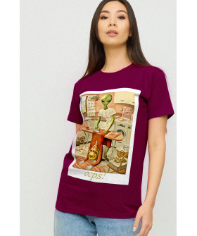 Футболка Boyfriend / air print /