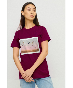 Футболка Boyfriend / air print /