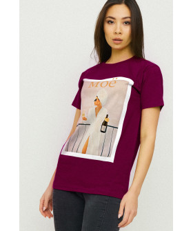 Футболка Boyfriend / air print /
