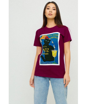 Футболка Boyfriend / air print /