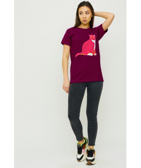 Футболка Boyfriend / air print /