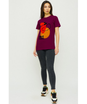Футболка Boyfriend / air print /