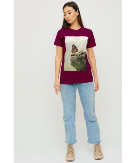 Футболка Boyfriend / air print /