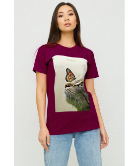 Футболка Boyfriend / air print /