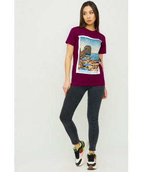 Футболка Boyfriend / air print /