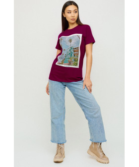 Футболка Boyfriend / air print /