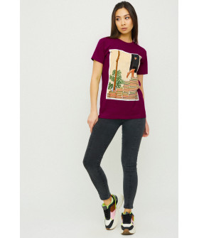 Футболка Boyfriend / air print /