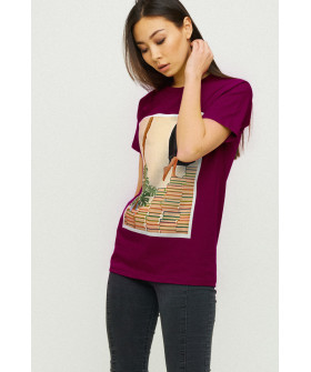 Футболка Boyfriend / air print /