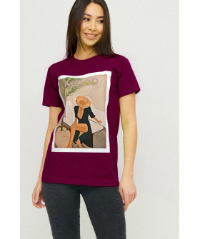 Футболка Boyfriend / air print /
