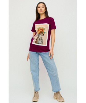 Футболка Boyfriend / air print /