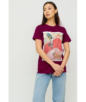Футболка Boyfriend / air print /
