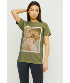Футболка Boyfriend / air print /