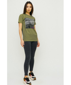 Футболка Boyfriend / air print /