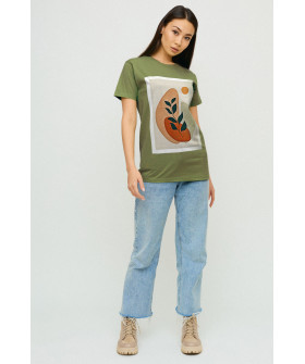 Футболка Boyfriend / air print /