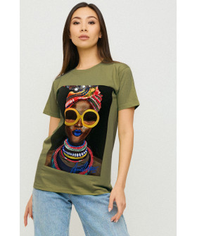 Футболка Boyfriend / air print /