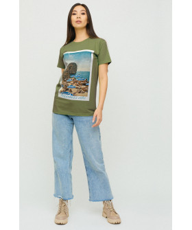 Футболка Boyfriend / air print /