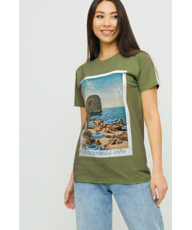 Футболка Boyfriend / air print /