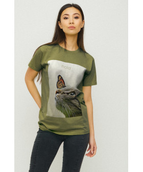 Футболка Boyfriend / air print /