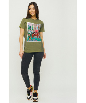 Футболка Boyfriend / air print /