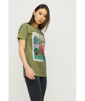 Футболка Boyfriend / air print /