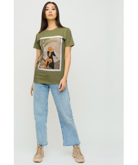 Футболка Boyfriend / air print /