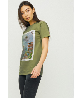 Футболка Boyfriend / air print /
