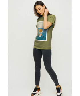 Футболка Boyfriend / air print /