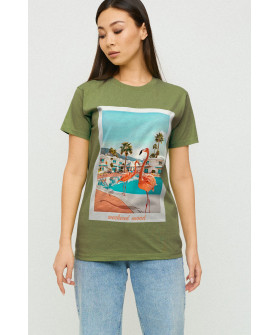 Футболка Boyfriend / air print /