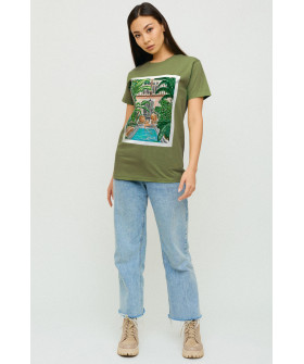 Футболка Boyfriend / air print /